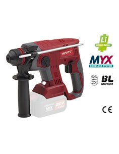MARTELLO PERFORATORE SOLO CORPO CHR BL MYX