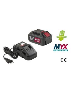 BATTERIA AL LITIO CON CARICABATTERIE CKT 2040 MYX