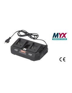 CARICABATTERIA DOPPIO PER UTENSILI YAMATO MYX