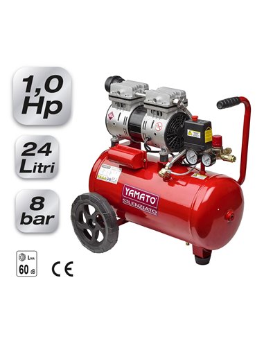 COMPRESSORE SILENZIATO LT. 24