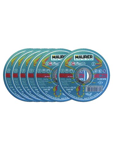 DISCO ABRASIVO MULTIFUNZIONE MAURER 5+1