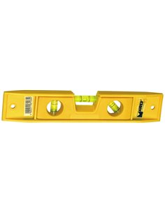 LIVELLA IN PLASTICA 3 BOLLE BASE MAGNETICA