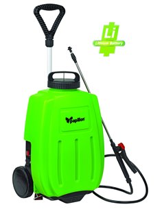 POMPA A SPALLA CON CARRELLO BATTERIA A LITIO - 12V - 8AH