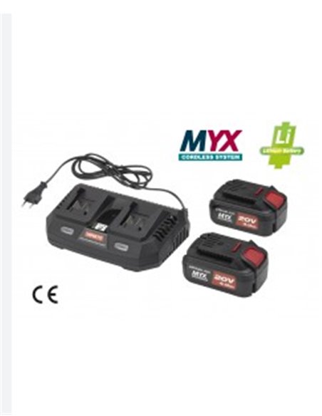 RASAERBA A BATTERIA CGLM 40BL MYX
